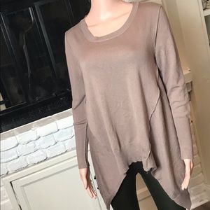 Anthropologie Paper Crane Brown Sweater (Medium)